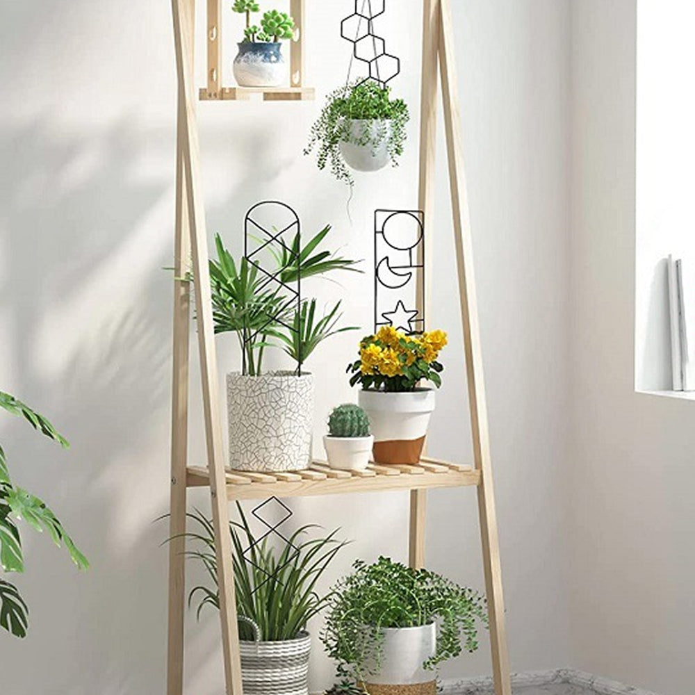 4Pcs Plant Climbing Trellis Metal Flower Plant Support Frame