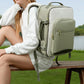 4-Piece Travel Backpack Set Weekender Essentials Backpack for Airplane Travel
