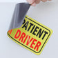 3Pcs Student Driver Car Signs Please Be Patient Bumper Sticker Decal for New Drivers