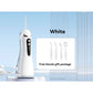 Portable Rechargeable Water Dental Flosser for Teeth Cleaning with 4 Tips
