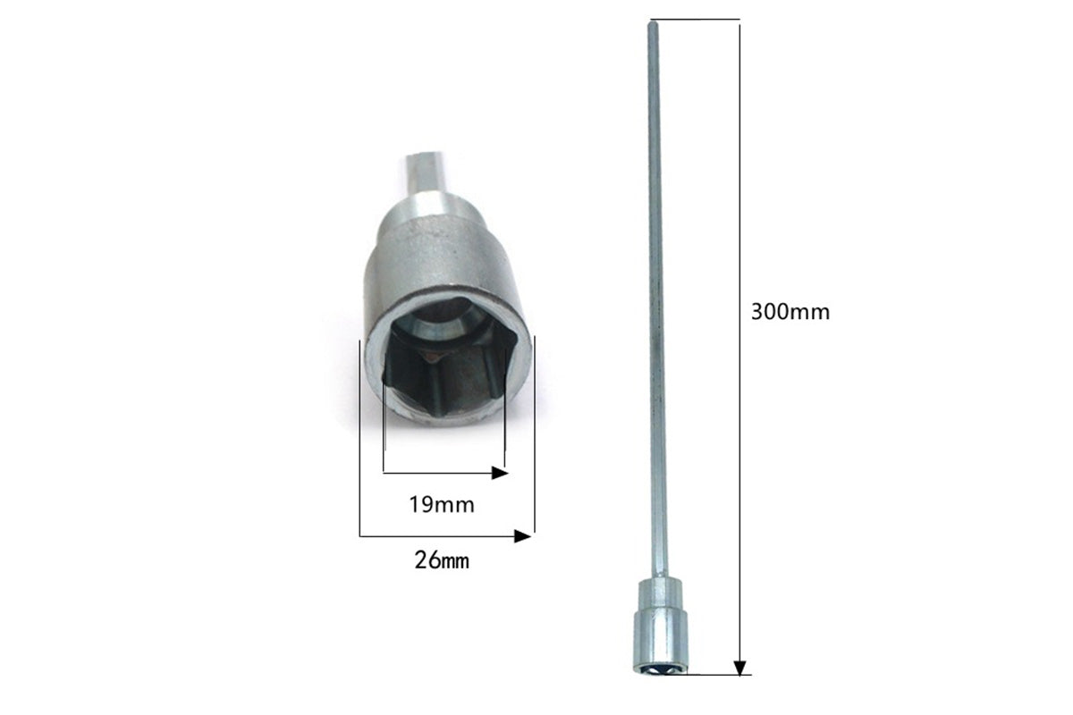 30cm Caravan Leg Winding Bit Adapter Socket Extension for Drill