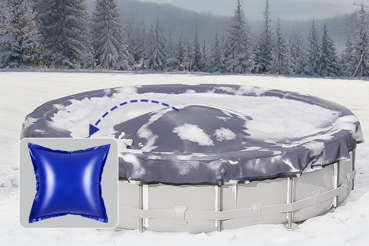 Pool Air Pillow for Above Ground Swimming Pool Winter Pool Pillow Rope Included