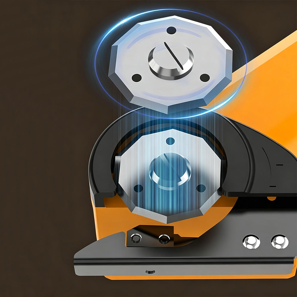 45mm Electric Cardboard Cutter with 2 Speeds and 4000mAh Battery