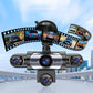 5 Channel WiFi 1080P Dash Cam Front Rear Left Right Interior for Cars