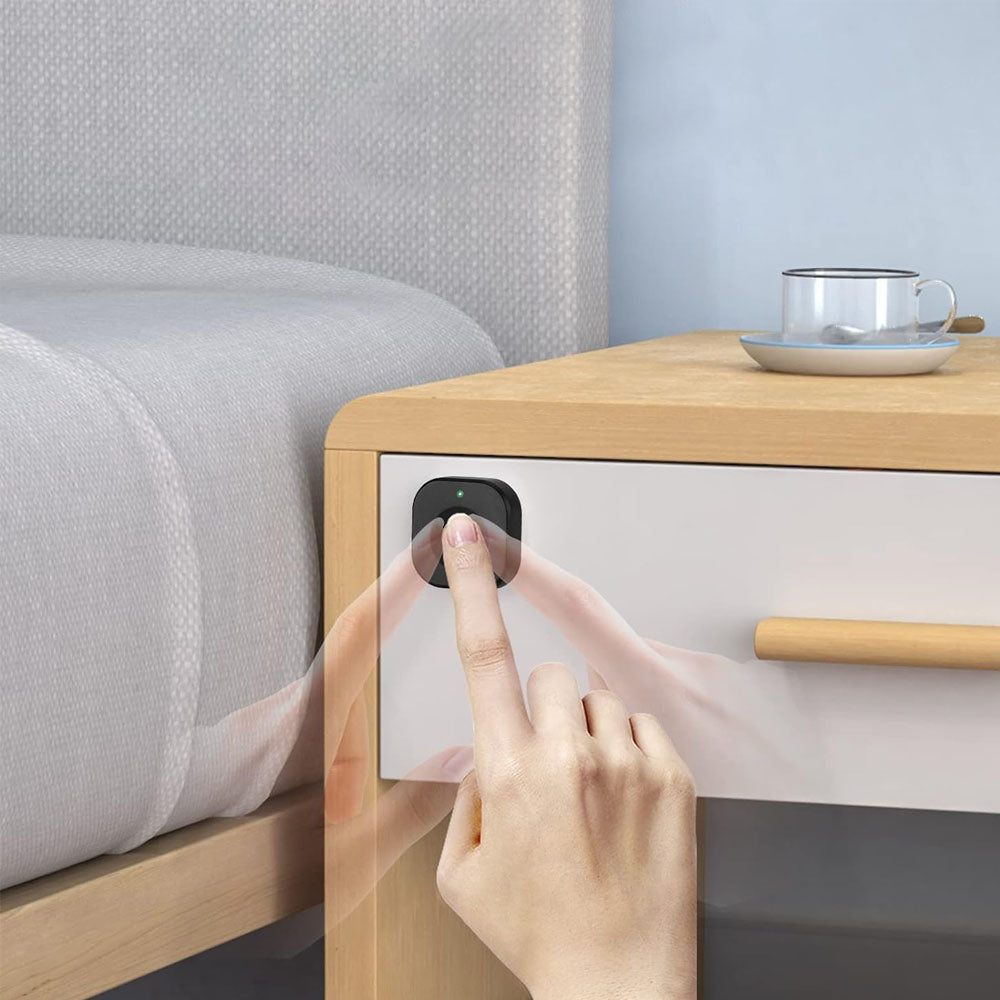2Pcs Tuya Bluetooth APP Drawer Cabinet Lock Smart Fingerprint Cabinet Lock