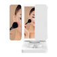 3 in 1 Foldable Makeup Mirror with Lights and Contact Lens Case for Travel