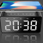 Wireless Charging Bluetooth Speaker with LED Digital Alarm Clock and FM Radio