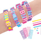 DIY Friendship Bracelet Kit Cool Maker Bracelet Maker with Charm and Stickers