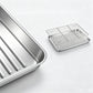 304 Stainless Steel Baking Sheet and Cooling Rack Set for Oven and Air Fryer