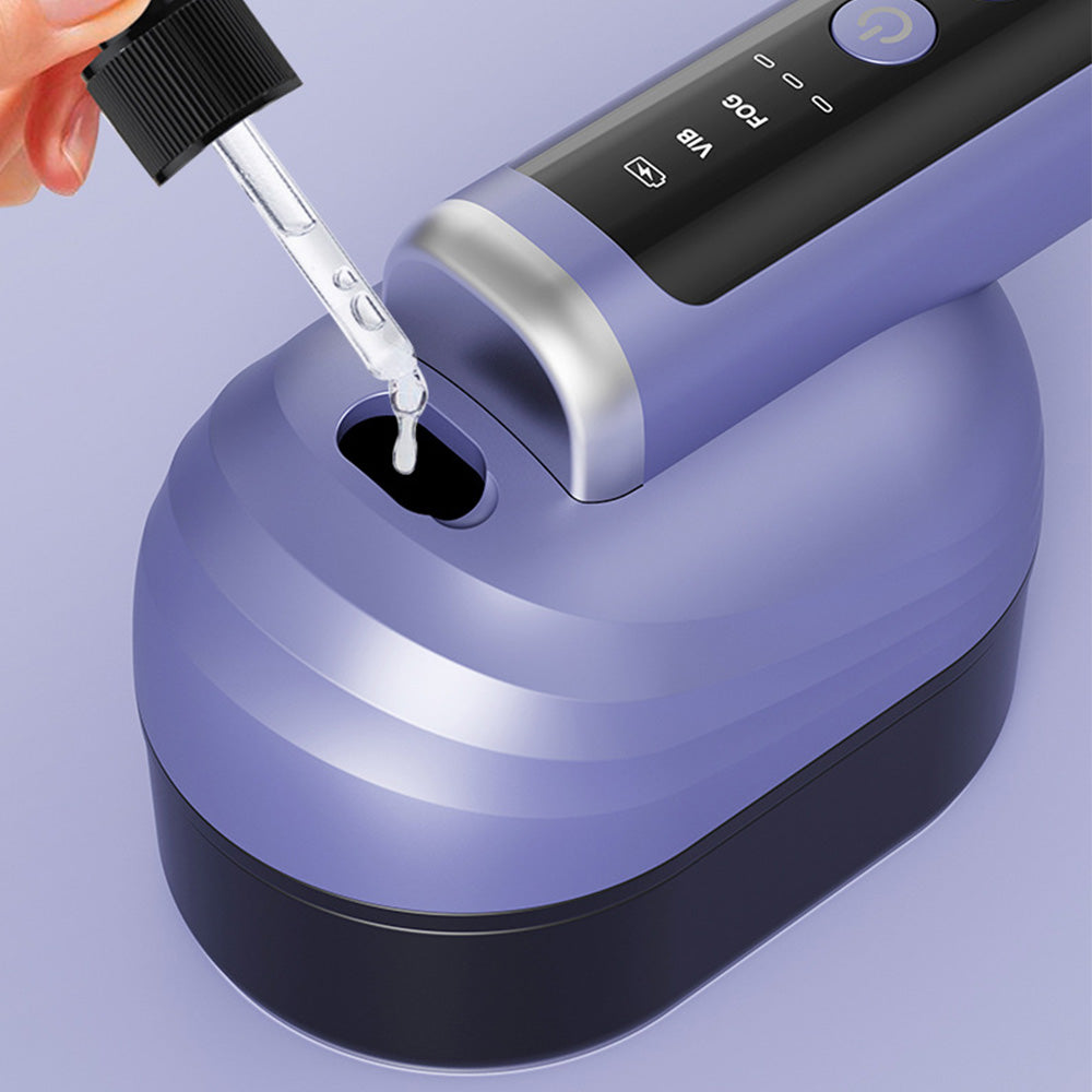 Wireless Electric Hair Comb with Vibration and Oil Mist Spray