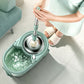 Mop and Bucket Set with Wringer 6 Replaceable Mop Heads for Floor Cleaning