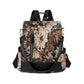 Printed Anti-theft Backpack Multifunctional Large Capacity Travel Bag