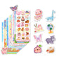 24 Sheets Cute Stickers for DIY School Supplies Luggage Bike