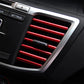 20 Pack Car Interior Air Vent Decorative Trim Strip Universal Fit for All Models