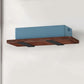 2Pcs Hidden Shelf Brackets 0.4 cm Thick for Floating Shelf Support