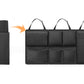 Car Trunk Organizer Large Capacity Backseat Trunk Organizer With Zippers Car Accessories