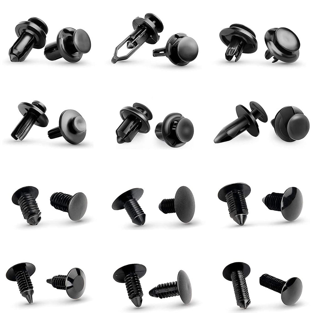 240PCS Car Bumper Retainer Clips And Fasteners Kit For Door Trim Panel Fender