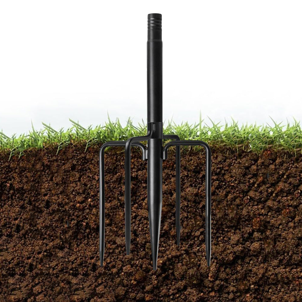 Outdoor Metal String Light Pole Garden Patio Support Stake