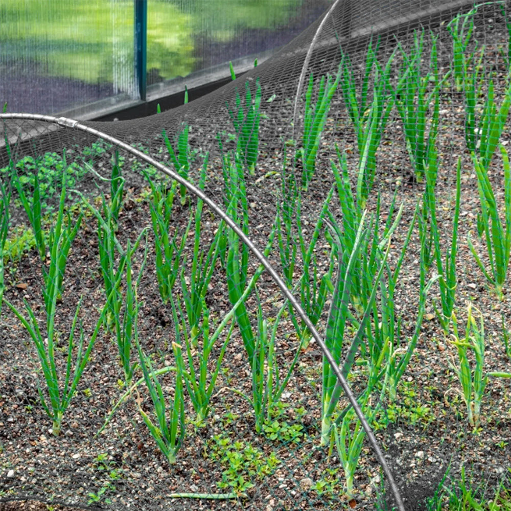 Black Grow Tunnel Net Mesh Plant Cover