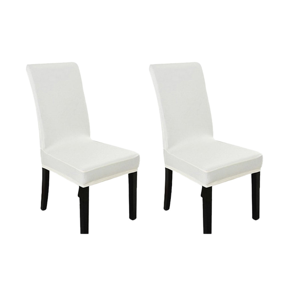 2Pcs Stretch Elastic Chair Washable Slipcover