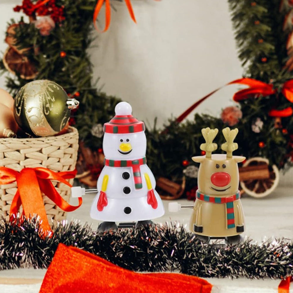 12Pcs Wind Up Decoration Set for Christmas Decoration