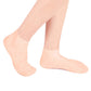 2 Pairs Foot Care Socks Silicone Moisturizing Socks-Cuticolor+Pink