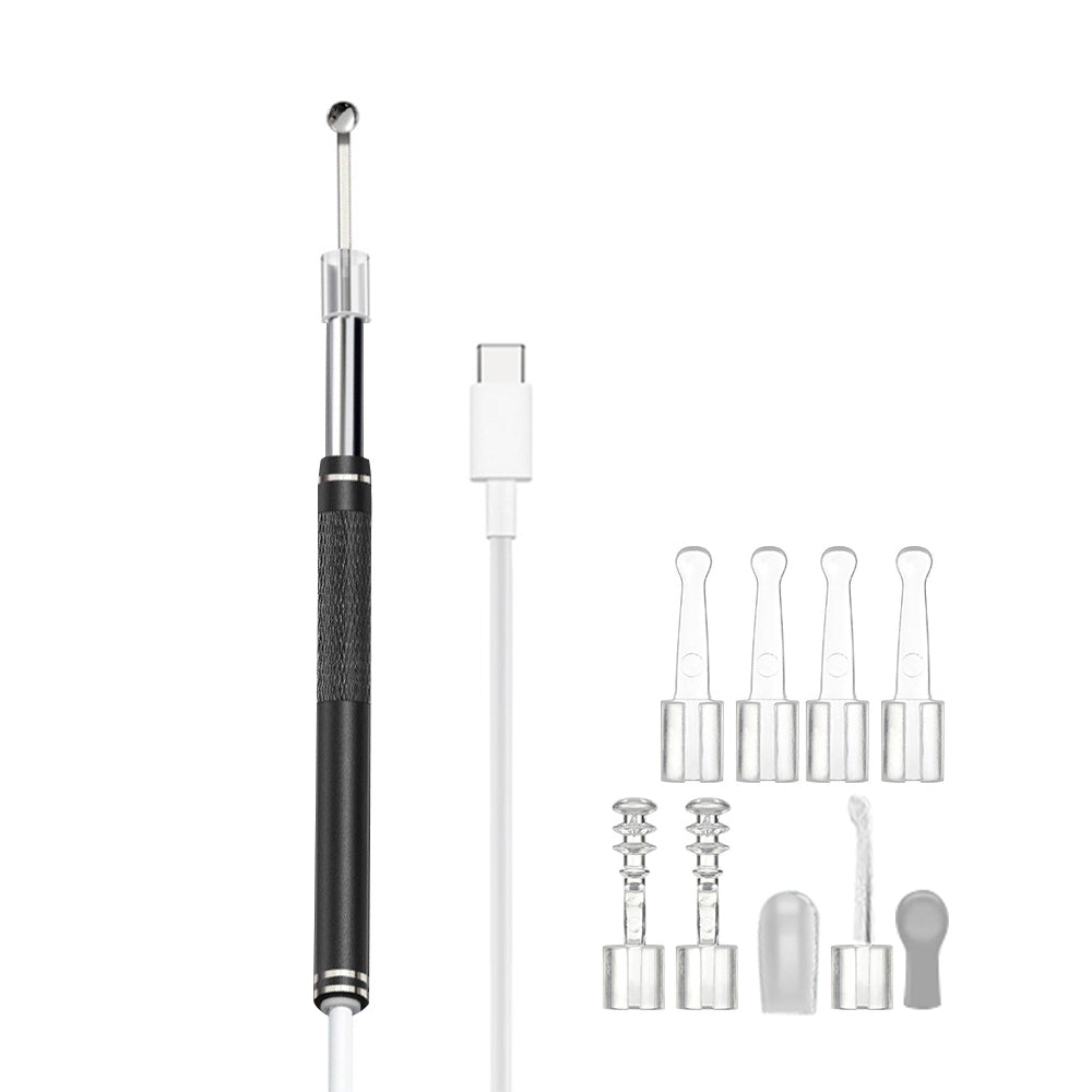 Ear Wax Removal Endoscope Earwax Remover Tool Ear Camera Ear Otoscope with 6 LED Lights