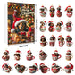 Christmas Countdown Advent Calendar Dog Holiday Collectible Hanging Ornament