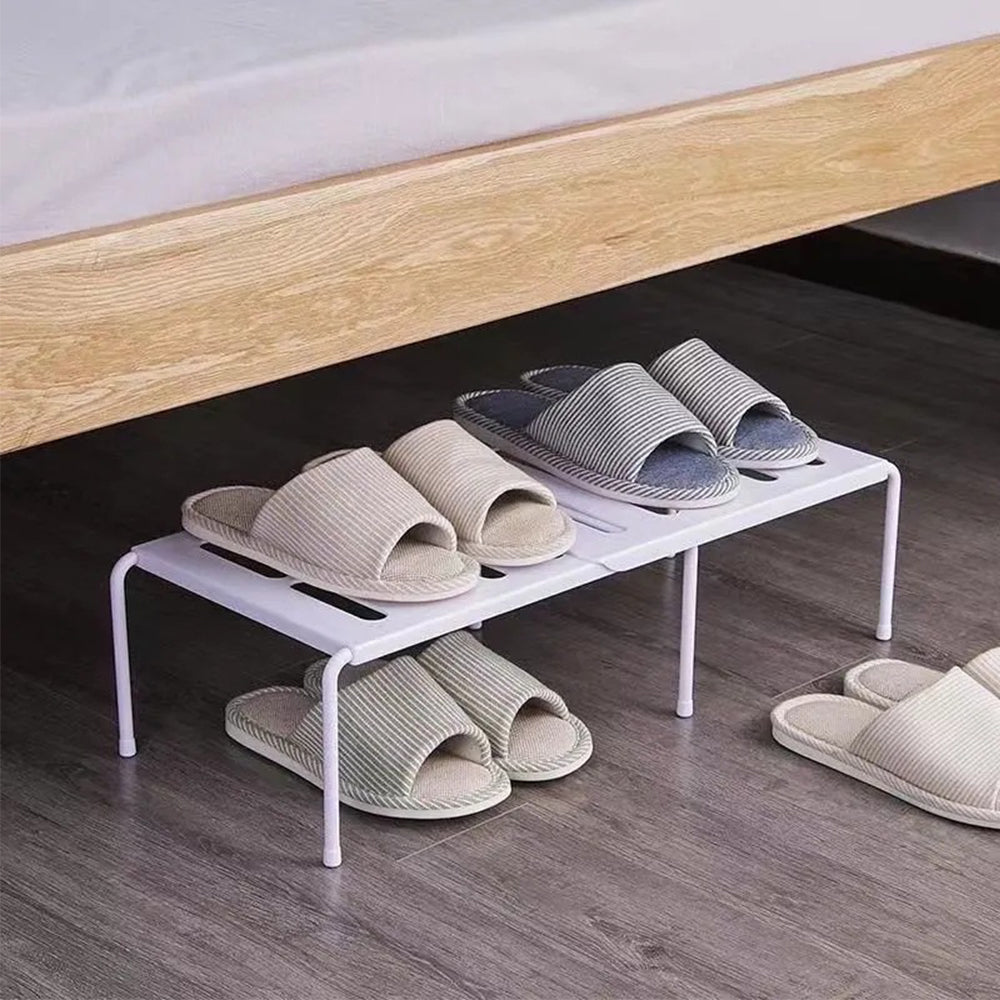 Expandable Cupboard Pantry and Home Storage Shelf Rack