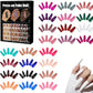 12 Days Christmas Countdown Calendar Nail Set 2025 Advent Holiday Fake Press On Nails