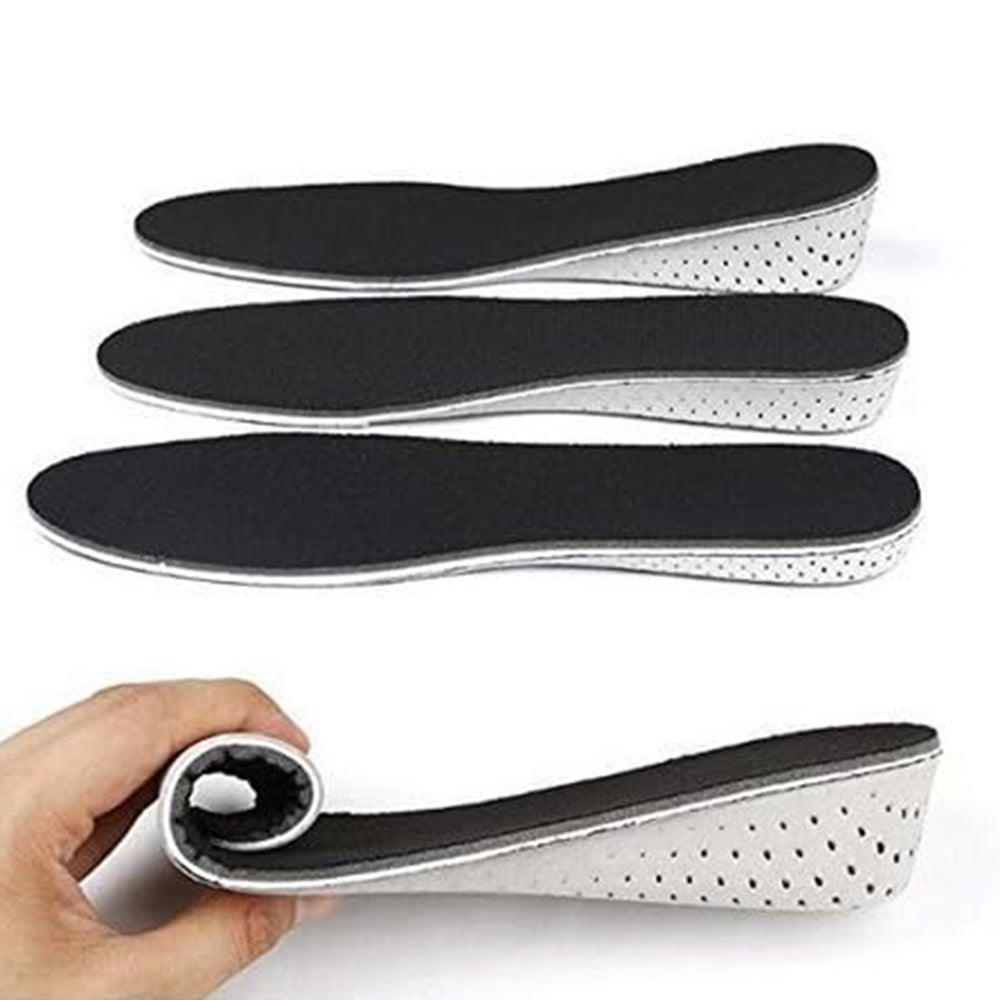 Invisible Height Increase Insoles EVA Breathable Shock Absorbing Shoe Inserts for Men Women