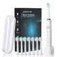Sonic Electric Toothbrush Rechargeable Toothbrush with 8 Brush Heads 5 Modes