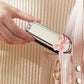 2Pcs Folding Hair Brush with Detachable Makeup Mirror Portable for Travel Student Office