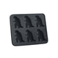 6 Cavity Silicone Monster Ice Mold Tray Flexible Ice Maker