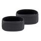 2PCS Elastic No Buckle Hook and Loop Nylon Waistband