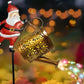 Solar Santa Claus Garden Stake Light Outdoor Christmas Yard Decoration