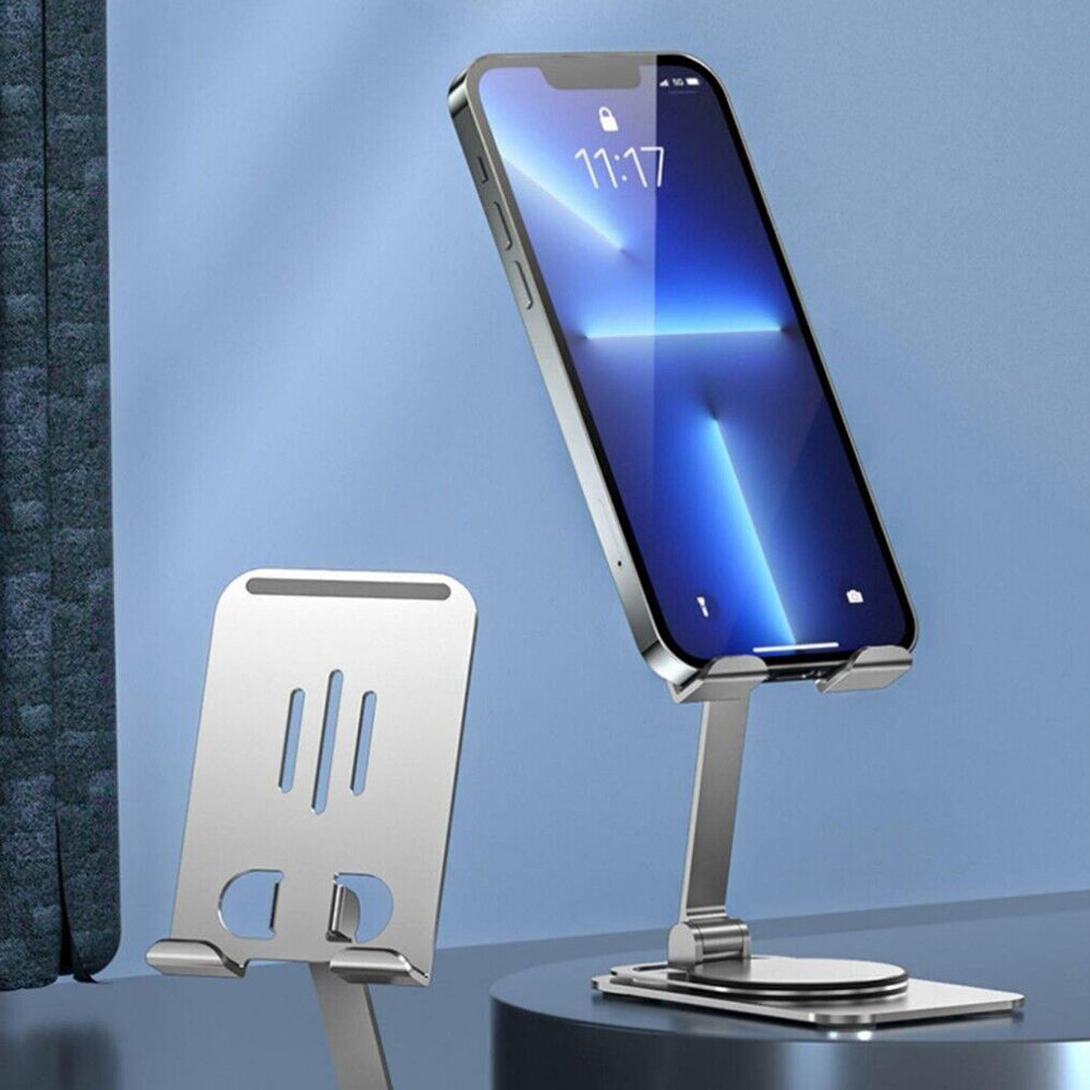 360 Rotating Adjustable Folding Desktop Cell Phone Tablet Stand Holder