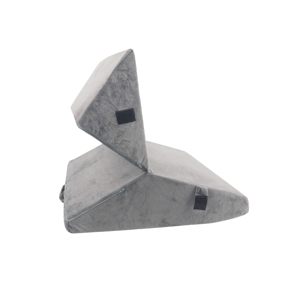 Memory Foam Triangle Adjustable Bed Wedge Pillow for Sleeping