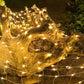 Outdoor Christmas Net Lights LED String Lights for Holiday Wedding Party Garden Decoration-Warm White