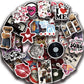 50 Pcs Aesthetic Downtown Girls Stickers Pack Vinyl Waterproof Stickers for Water Bottle Laptop