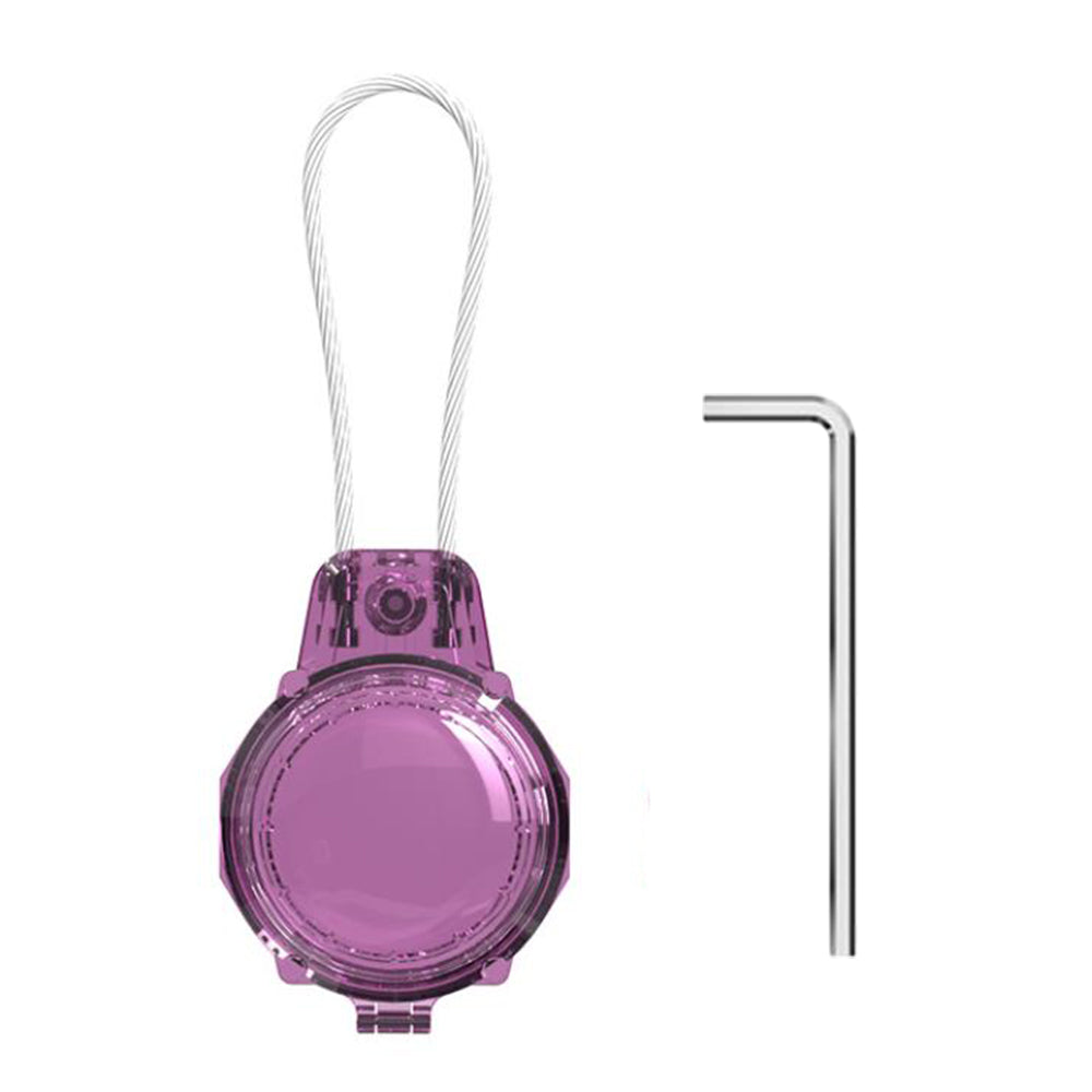 Water-Resistant AirTag Key Lock Case Compatible with Apple AirTags