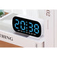 Electric Digital Alarm Clock LED Display Battery Backup Snooze Dual Alarm Clock