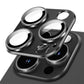 2 Pack Metal Camera Lens Protector for iPhone 16 Pro Max Tempered Glass Cover