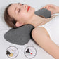 2Pcs Cervical Neck Pillow Memory Foam Neck Bolster Pillow for Pain Relief