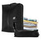 2Pcs 17L Travel Pack Vacuum Bags Anti Rip Nylon Compression Bags with Pump