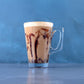 2 Pack 440ml Thick Glass Mugs for Juice Drinks Wine for Home and Office