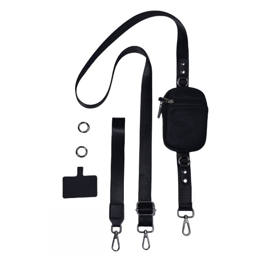 Phone Lanyard Crossbody Wrist Strap Clip And Go Strap For Phone With Wallet