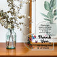 Appreciation Gift Acrylic Heart Shaped Keepsake Desktop Decor