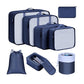 8Pcs Packing Cubes for Travel Lightweight Luggage Organizers