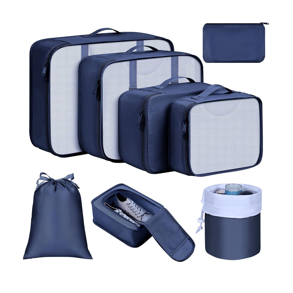 8Pcs Packing Cubes for Travel Lightweight Luggage Organizers